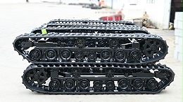 2米4长液压履带底盘