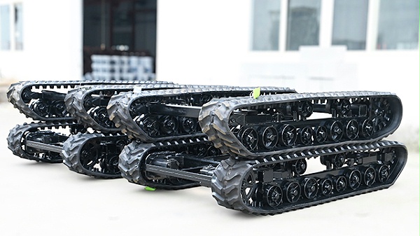 2米4长液压履带底盘