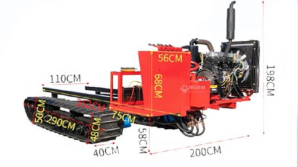 遥控履带运输车