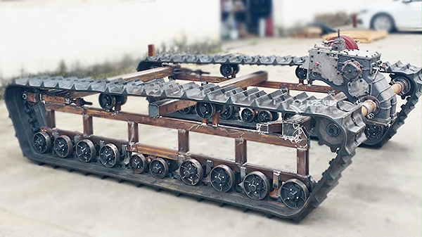 3米1长履带底盘