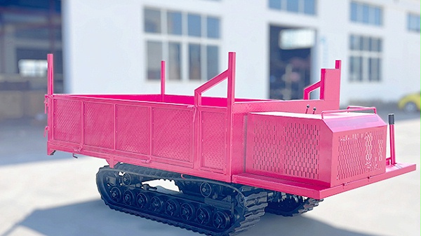 拉木头履带底盘车