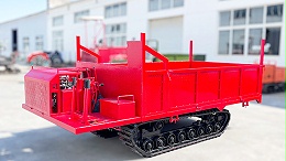 拉木头履带底盘车