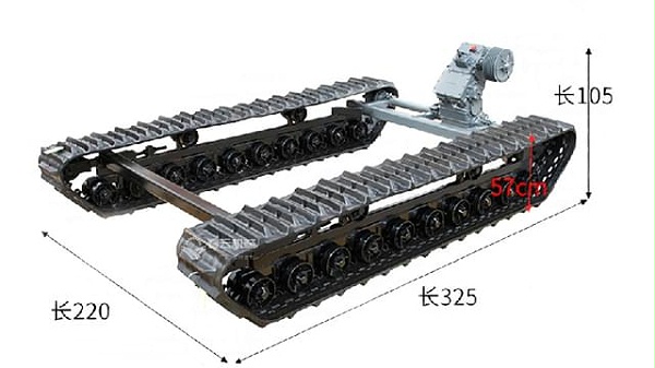 3米2长变速箱底盘