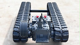 1米4长变速箱履带底盘