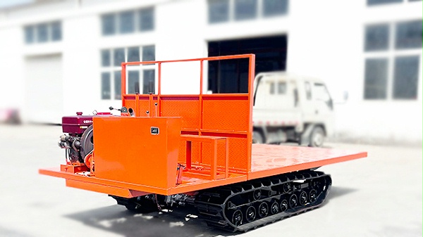 升降平板履带车