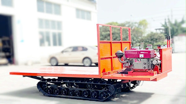 升降平板履带车