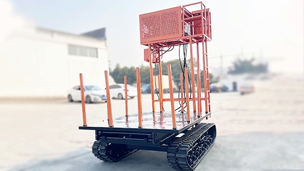 海滩拉蛤蜊履带车