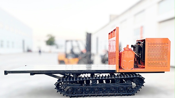 4吨载重平板履带车