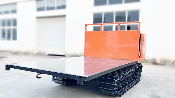 4吨载重平板履带车