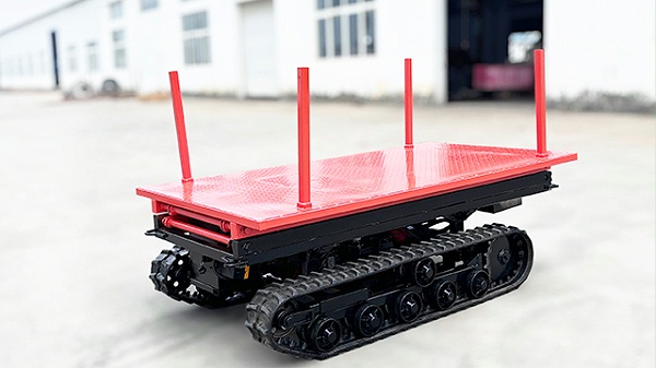 平板升降履带车