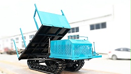 自卸履带运输车，复杂地形木材搬运高手