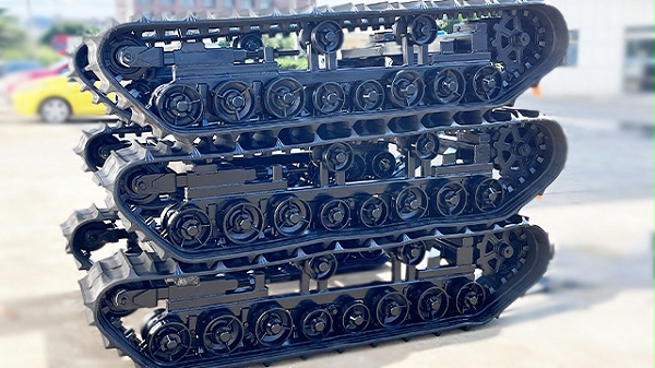 2米3长液压马达履带底盘