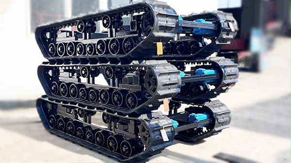 2米3长液压马达履带底盘