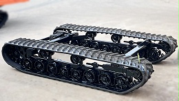 橡胶履带底盘液压马达稳抗恶劣环境无压力！