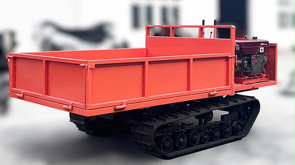 橙色履带运输车1