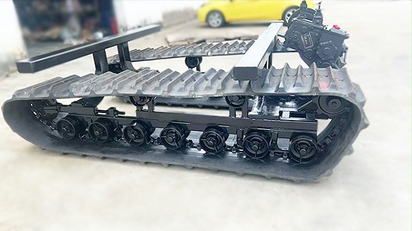 2米6长变速箱履带底盘