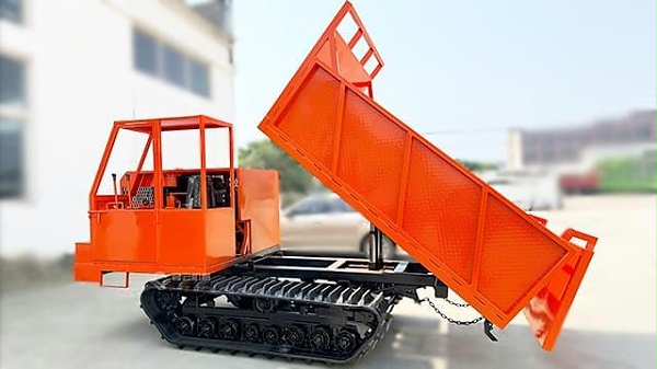 农用履带自卸车