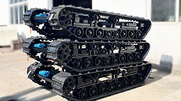 2米3长液压马达履带底盘