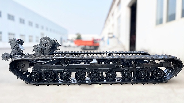 3米长变速箱履带底盘