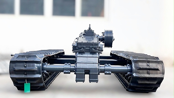 3米长变速箱履带底盘